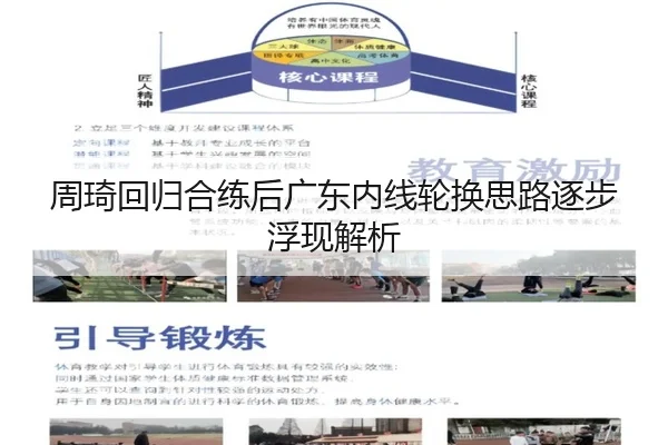 周琦回归合练后广东内线轮换思路逐步浮现解析